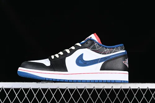 All categories Air Jordan Jordan series basketball shoes Air Jordan 1 Low G version pure original Air Jordan 1 Low SE AJ1 Joe 1 blue and black sashimi embroidery style low-top cultural casual sneakers FV3622-141